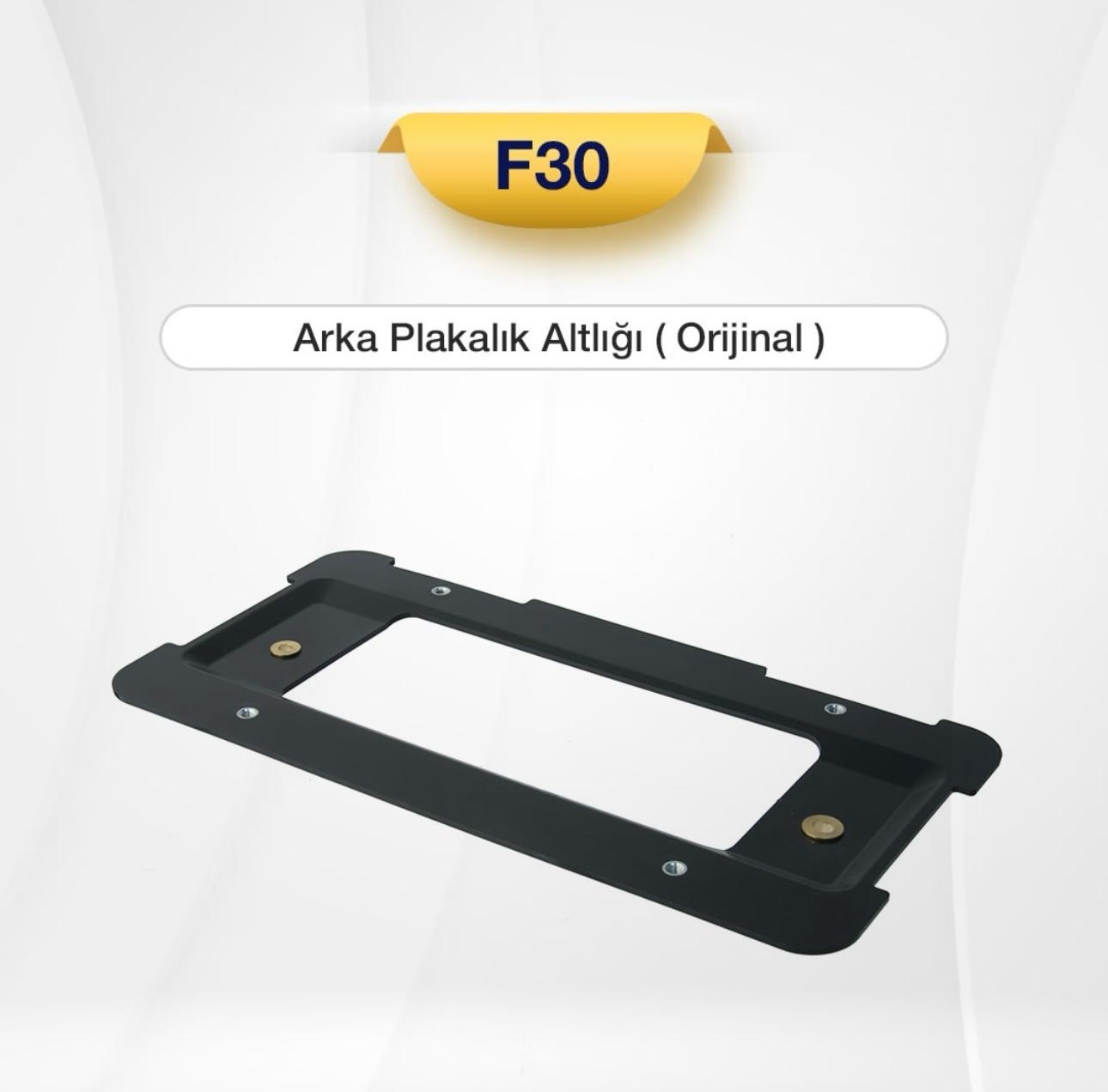 F30 Arka Plakalık Altlığı (Orjinal)